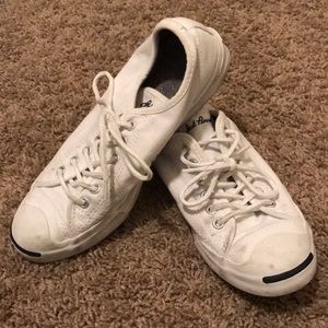 JACK PURCELL WHITE WORN TWICE